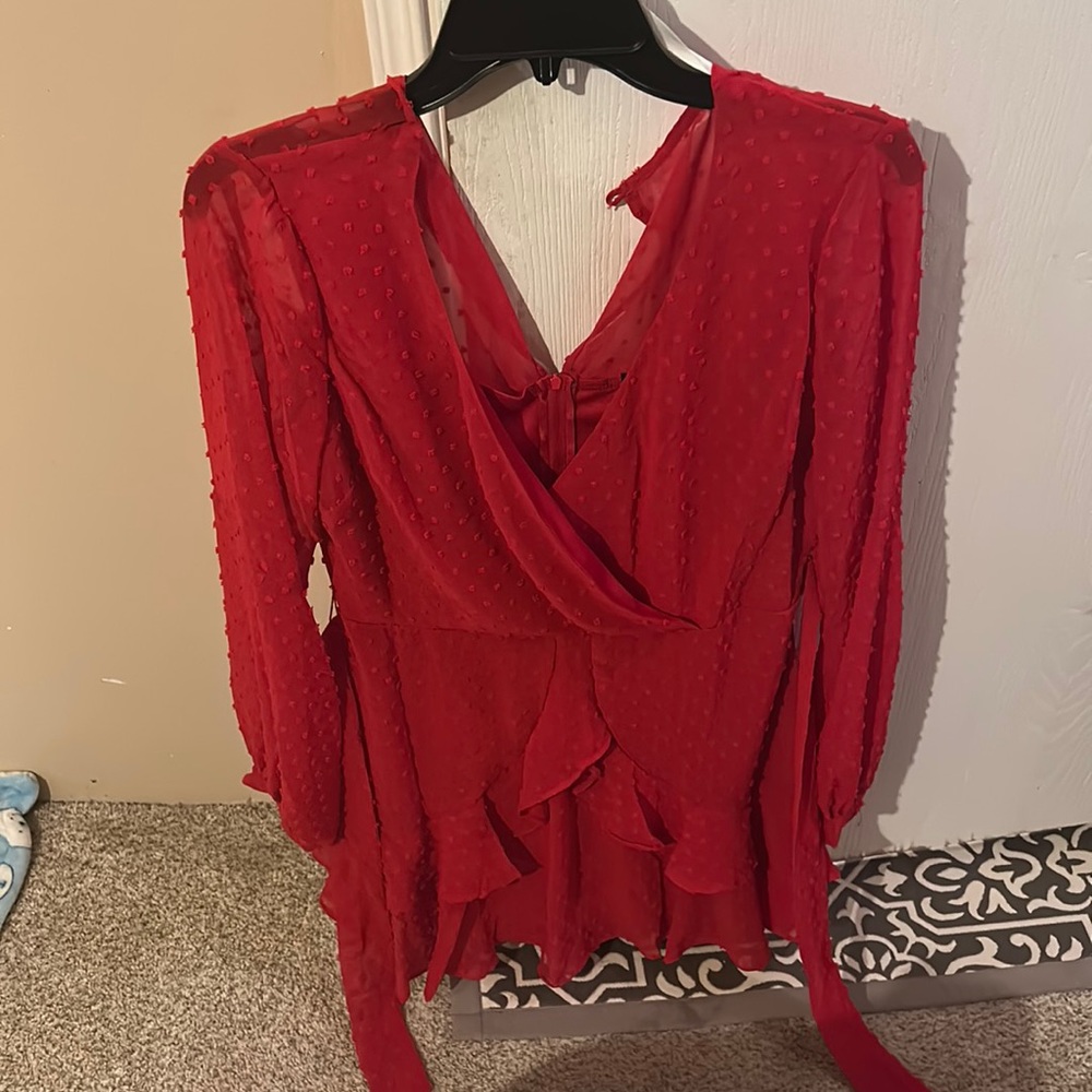 Red dress